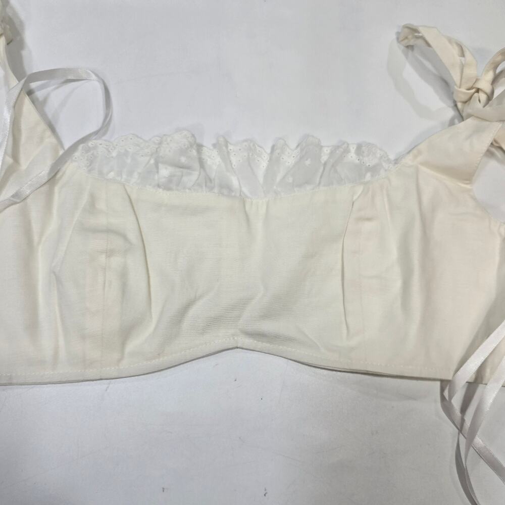 LPA Gina Corset Top in Ivory Small - Picture 8 of 12